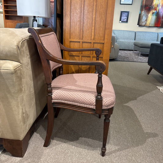 Pink Upholstery Traditional Accent Chair U ACCENT CHAIRS
