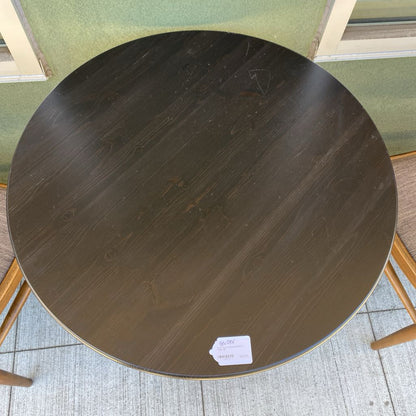 Faux Turned Silhouette Bistro Table