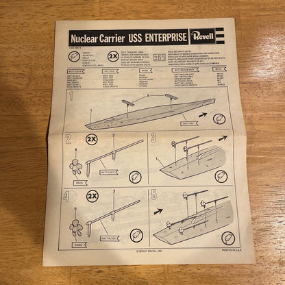 Revell Models USS Enterprise Aircraft Carrier Model Kit