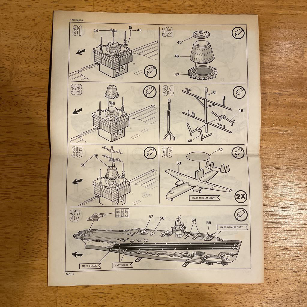 Revell Models USS Enterprise Aircraft Carrier Model Kit