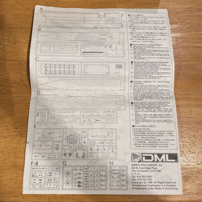 DML Models USS Saipan Ship Model