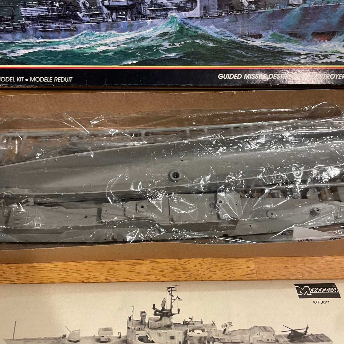 Monogram Models USS Ramsey Ship Model Kit