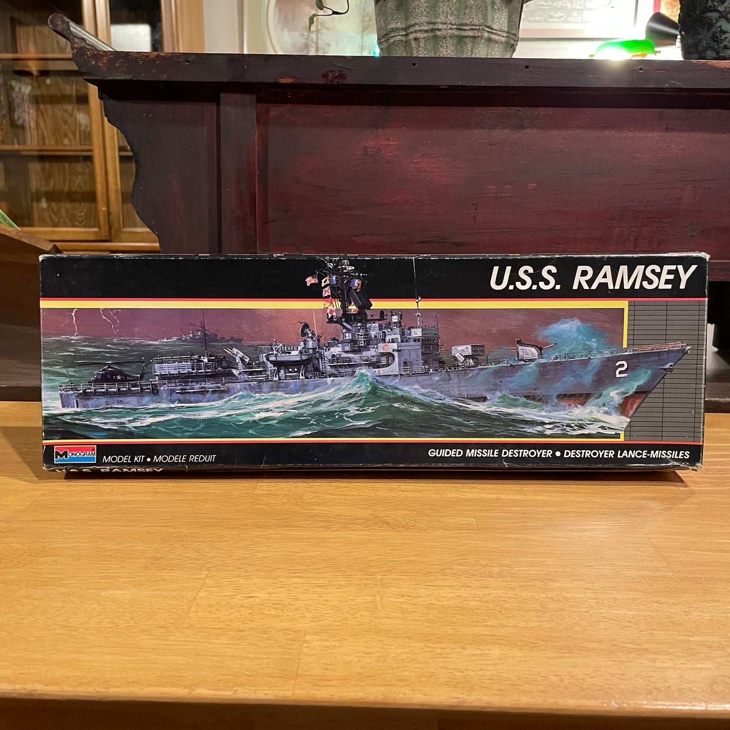 Monogram Models USS Ramsey Ship Model Kit