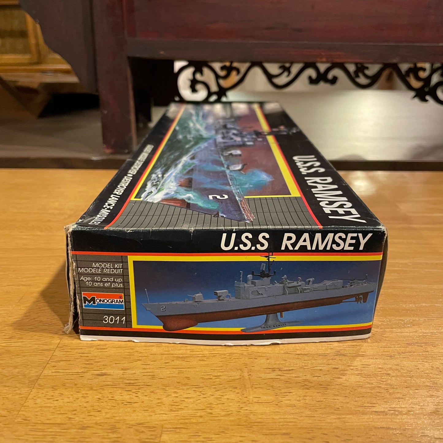 Monogram Models USS Ramsey Ship Model Kit