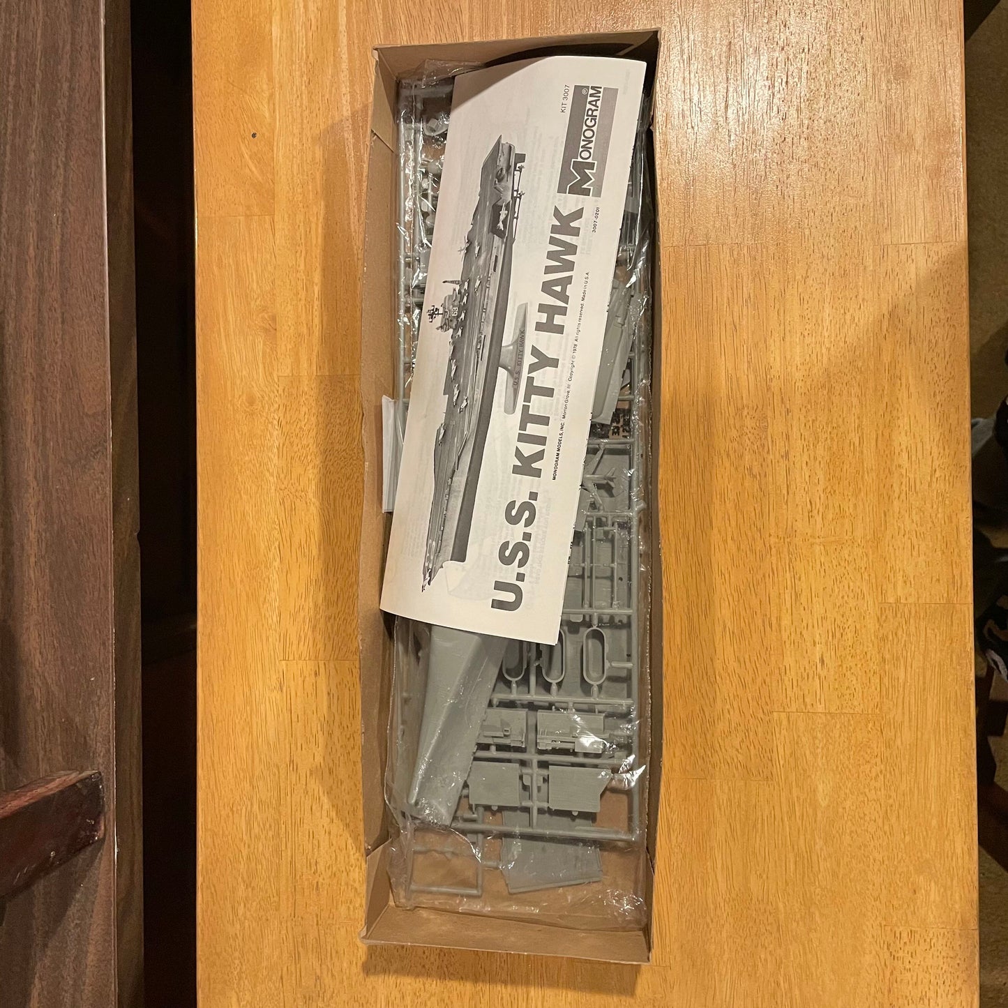 Monogram Models USS Kitty Hawk Model Kit
