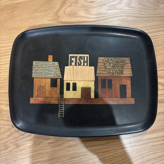 Couroc Fish Market Tray SMALLS