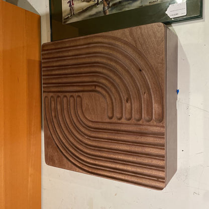 Hand Crafted Wall Mounted Desk Cabinet
