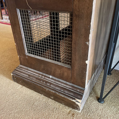 American Chapter Kentucky Bourbon Locker with Metal Cage Doors