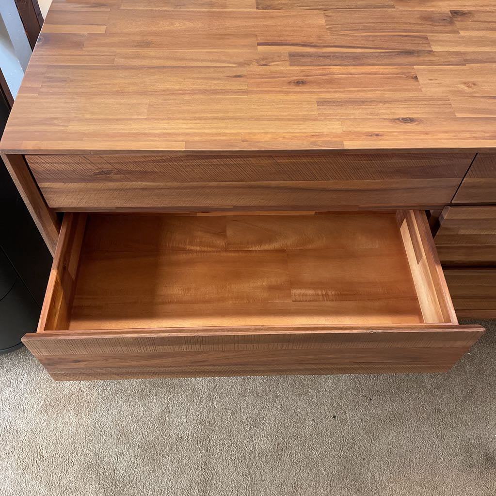 Brushed Pecan Dresser