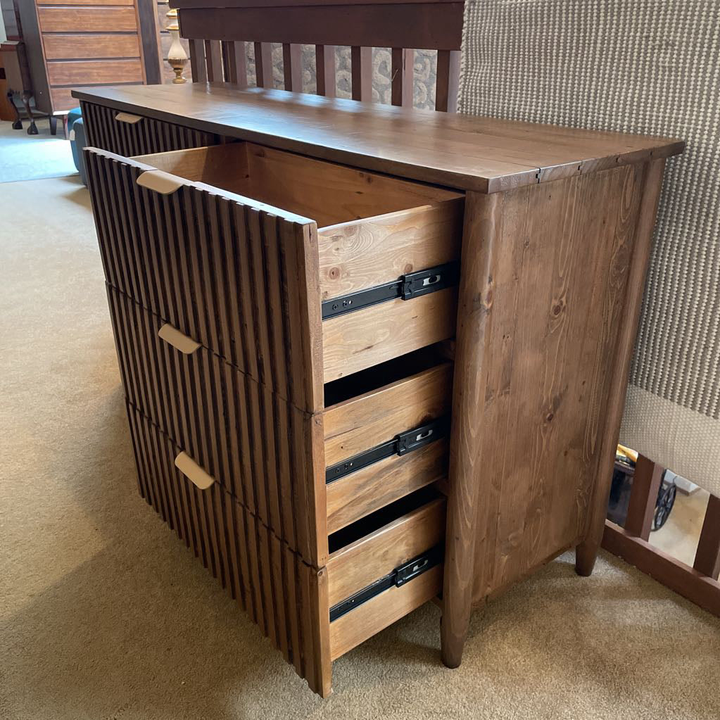 Slatted Front Pine Dresser C LOWBOYS