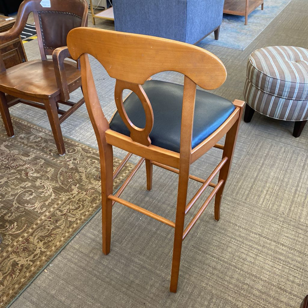 Black & Tan NeoClassic Napoleon Style Barstool C STOOLS