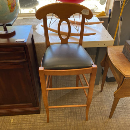 Black & Tan NeoClassic Napoleon Style Barstool C STOOLS