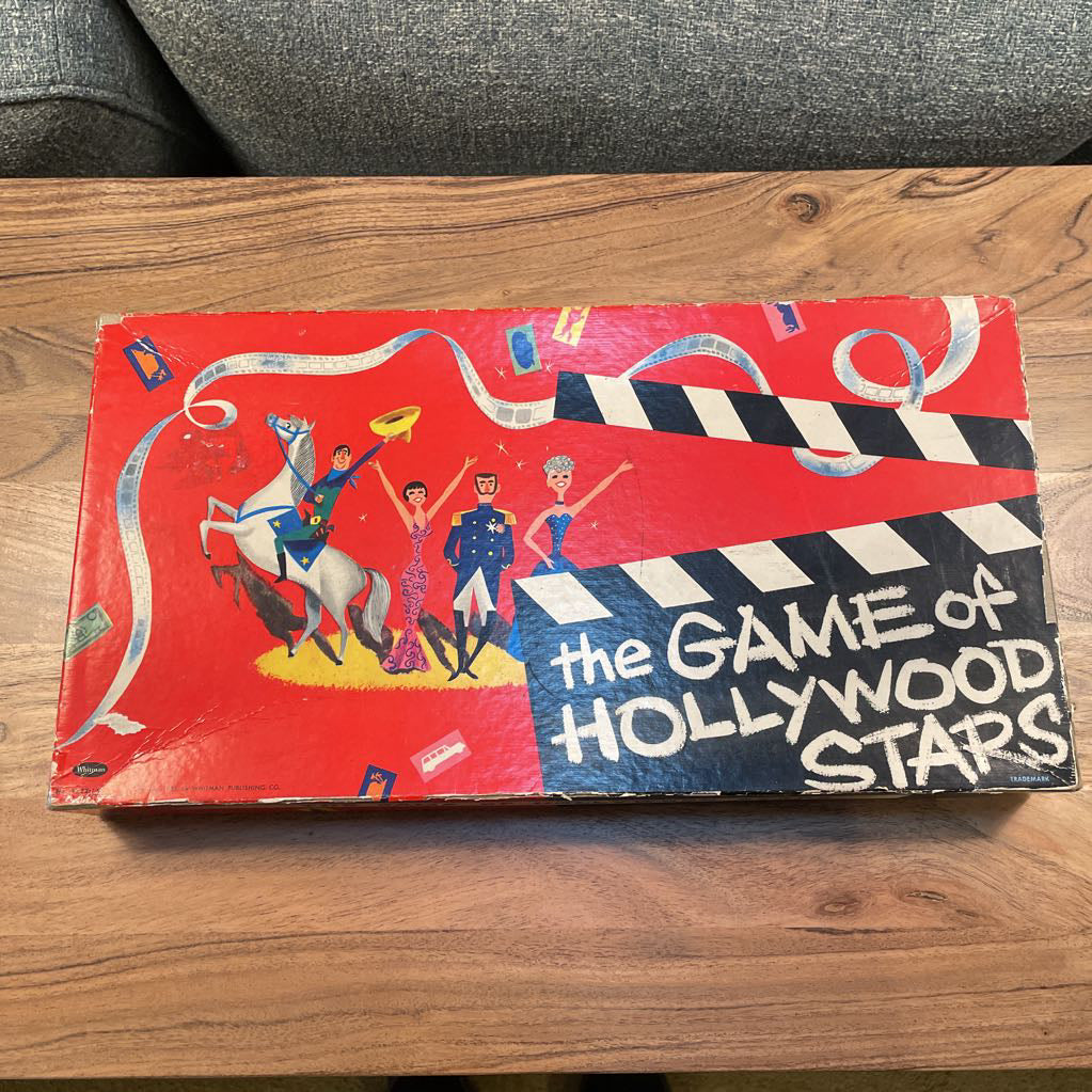 Vintage Game of Hollywood Stars UNIQUE FINDS