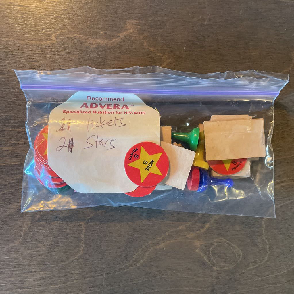 Vintage Disney Fantasyland Game(green box with Disney Characters) UNIQUE FINDS