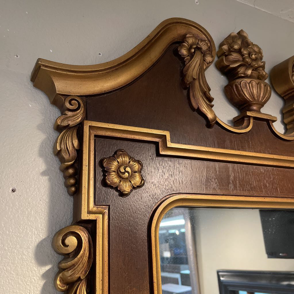 Italian Regency Reproduction Gilded Wall Mirror