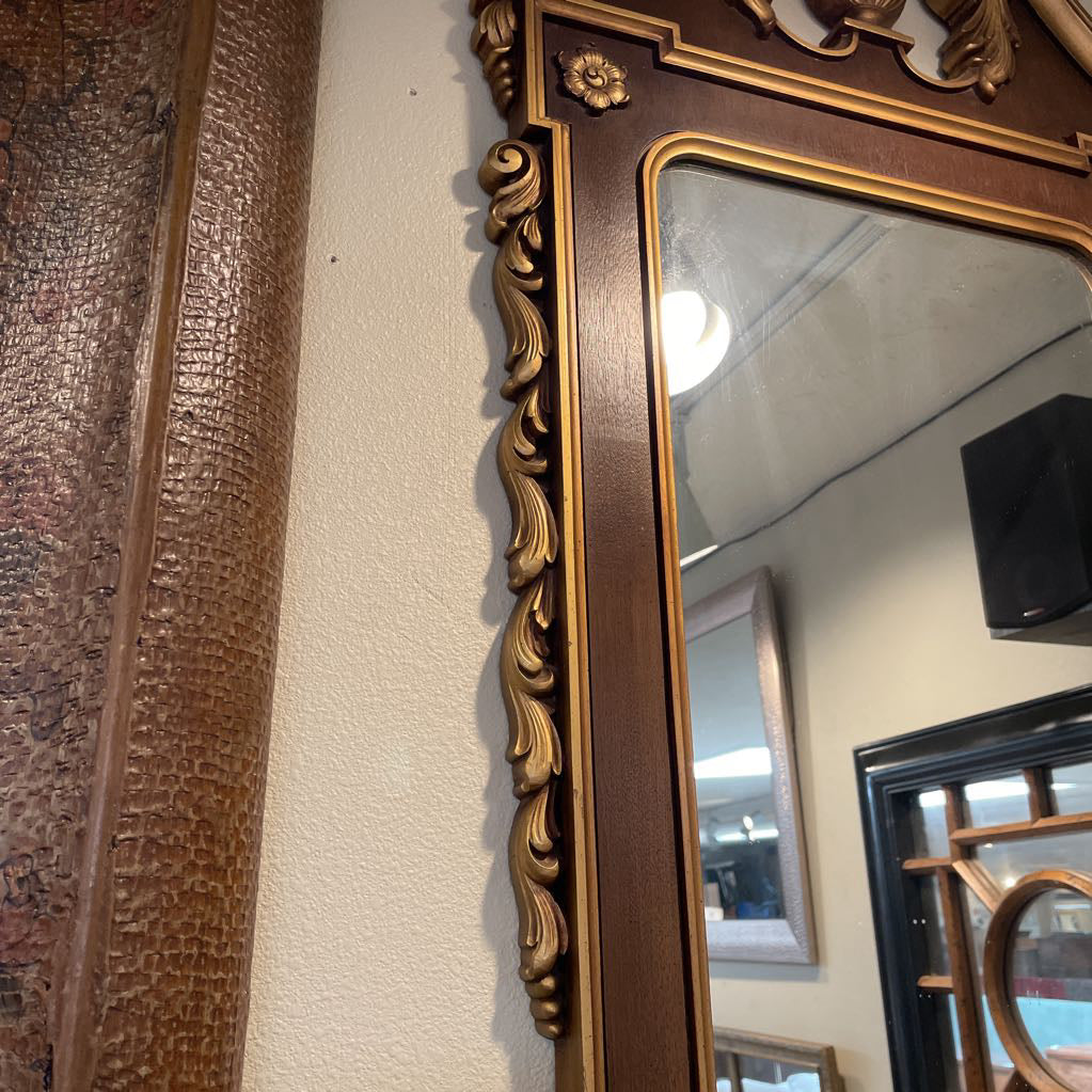 Italian Regency Reproduction Gilded Wall Mirror