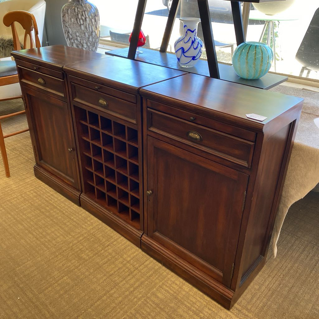 HOWARD MILLER 3PC Wine Buffet C CABINETS
