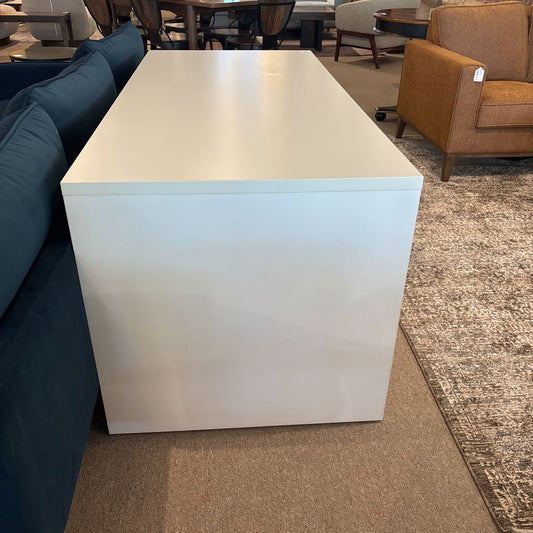 White Techline Desk C DESKS