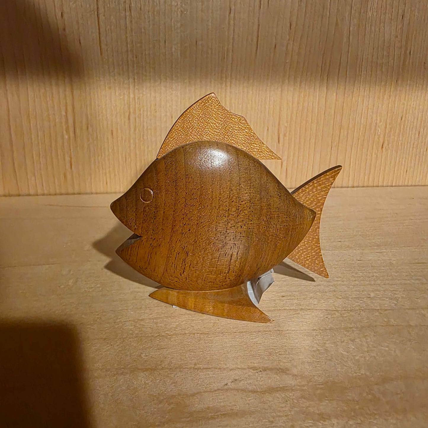 Wooden Fish Figurine