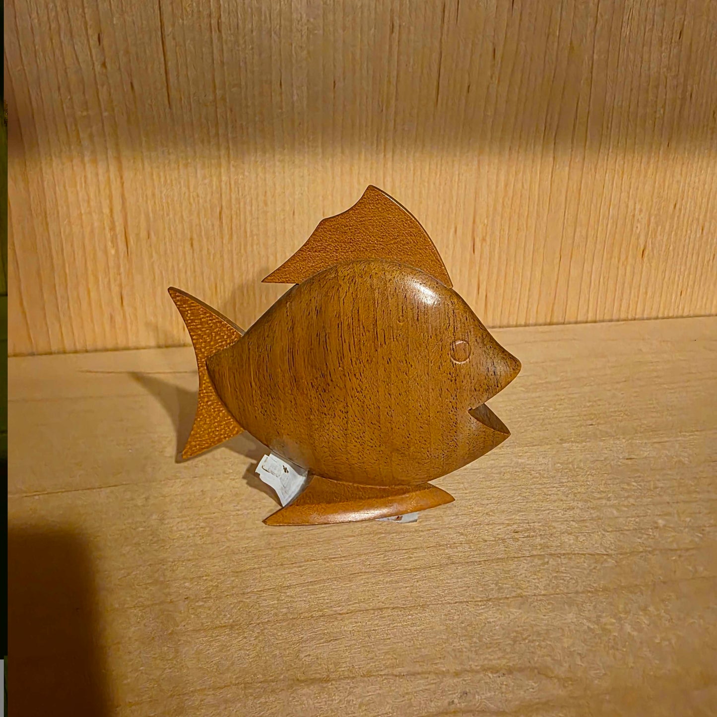 Wooden Fish Figurine