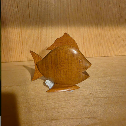 Wooden Fish Figurine