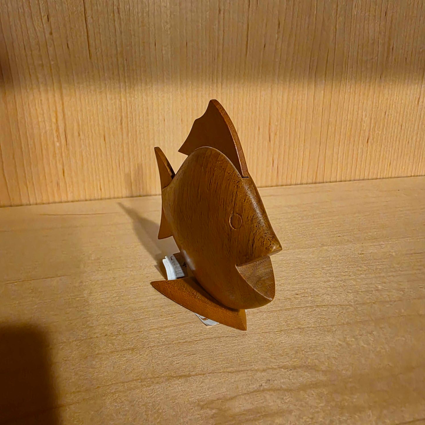 Wooden Fish Figurine