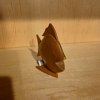 Wooden Fish Figurine
