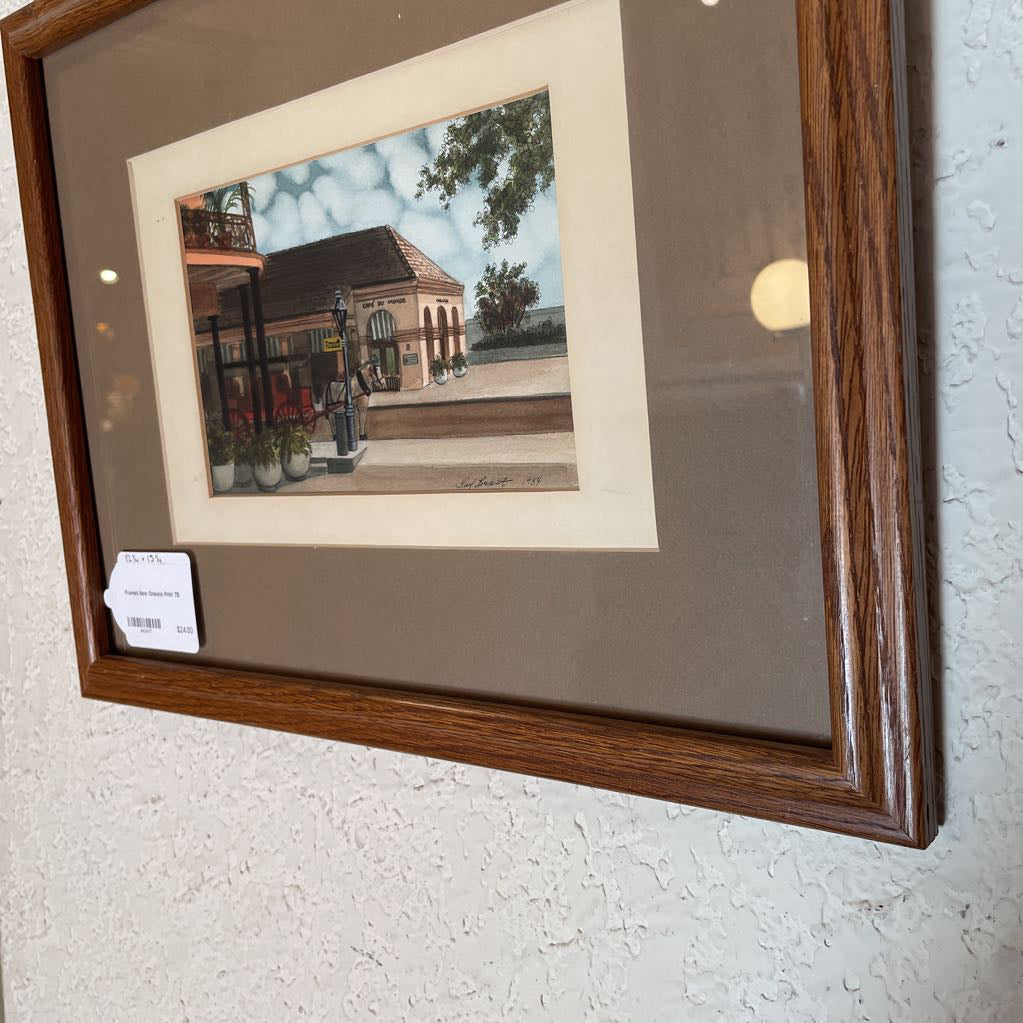 Framed New Orleans Print