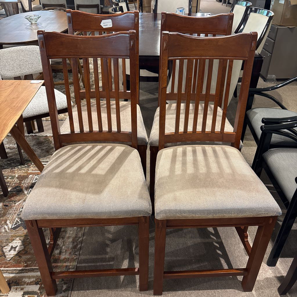 Mission Style Counter Chair (SET OF 4)