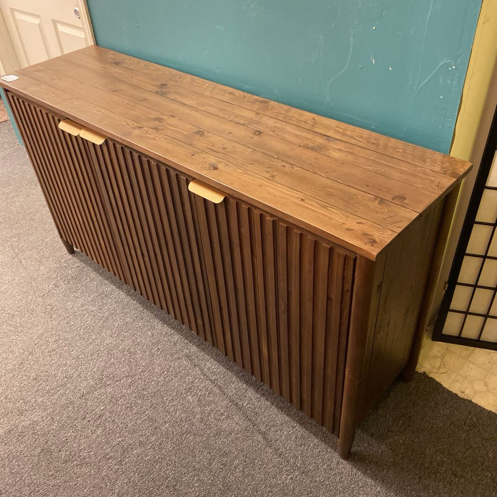 Slatted Front Pine Sideboard