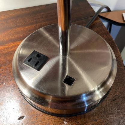 Brushed SS Gooseneck Desk Lamp