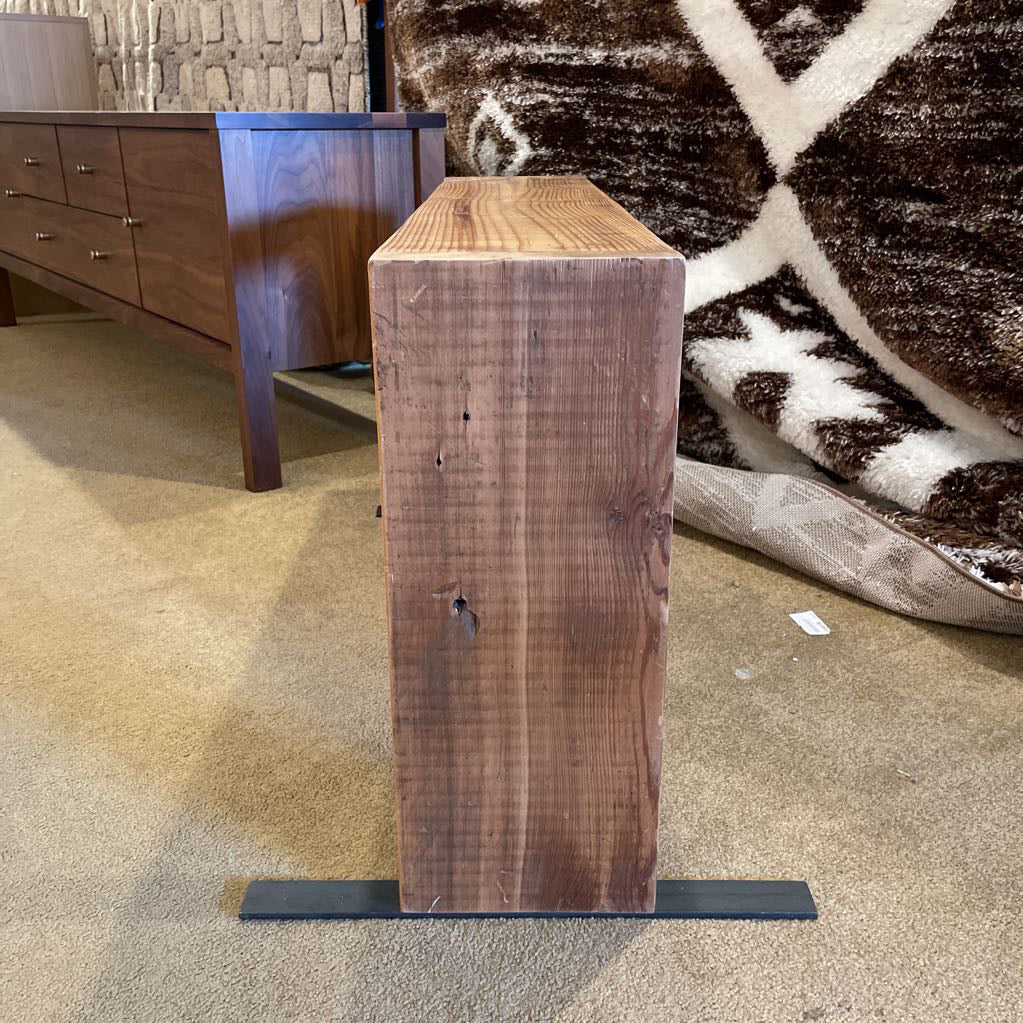 Custom Wood + Metal Entry Bench C ACCENT BENCHES