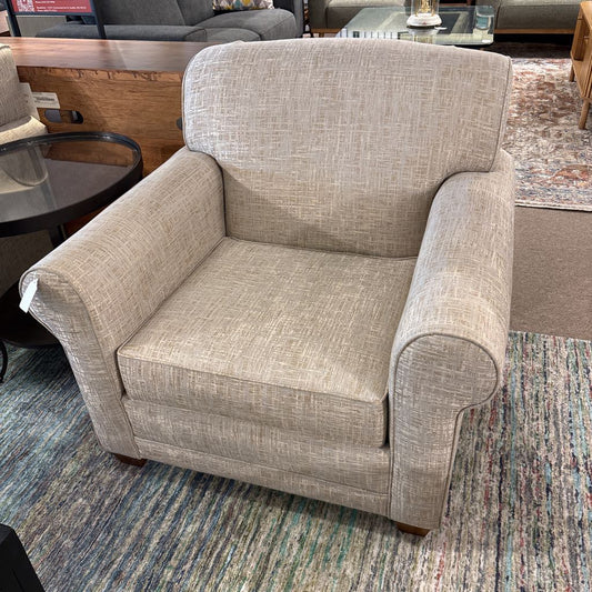 Patterned Cream Accent Chair U ACCENT CHAIRS