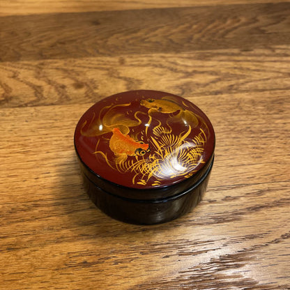 Koi Fish Round Box SMALLS