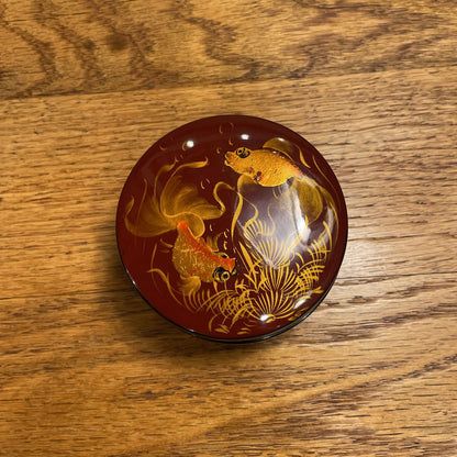 Koi Fish Round Box SMALLS
