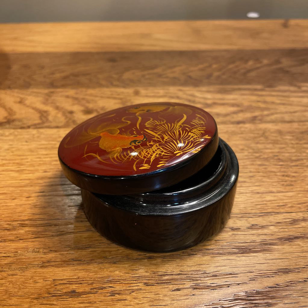 Koi Fish Round Box SMALLS