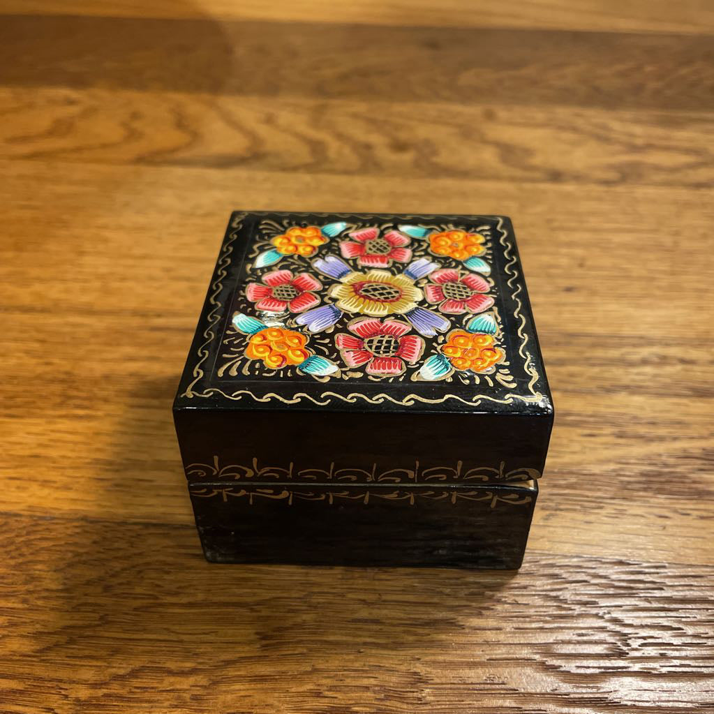 Floral Lacquer Box SMALLS