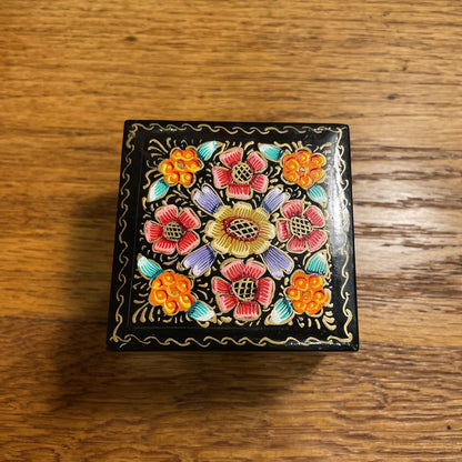 Floral Lacquer Box SMALLS