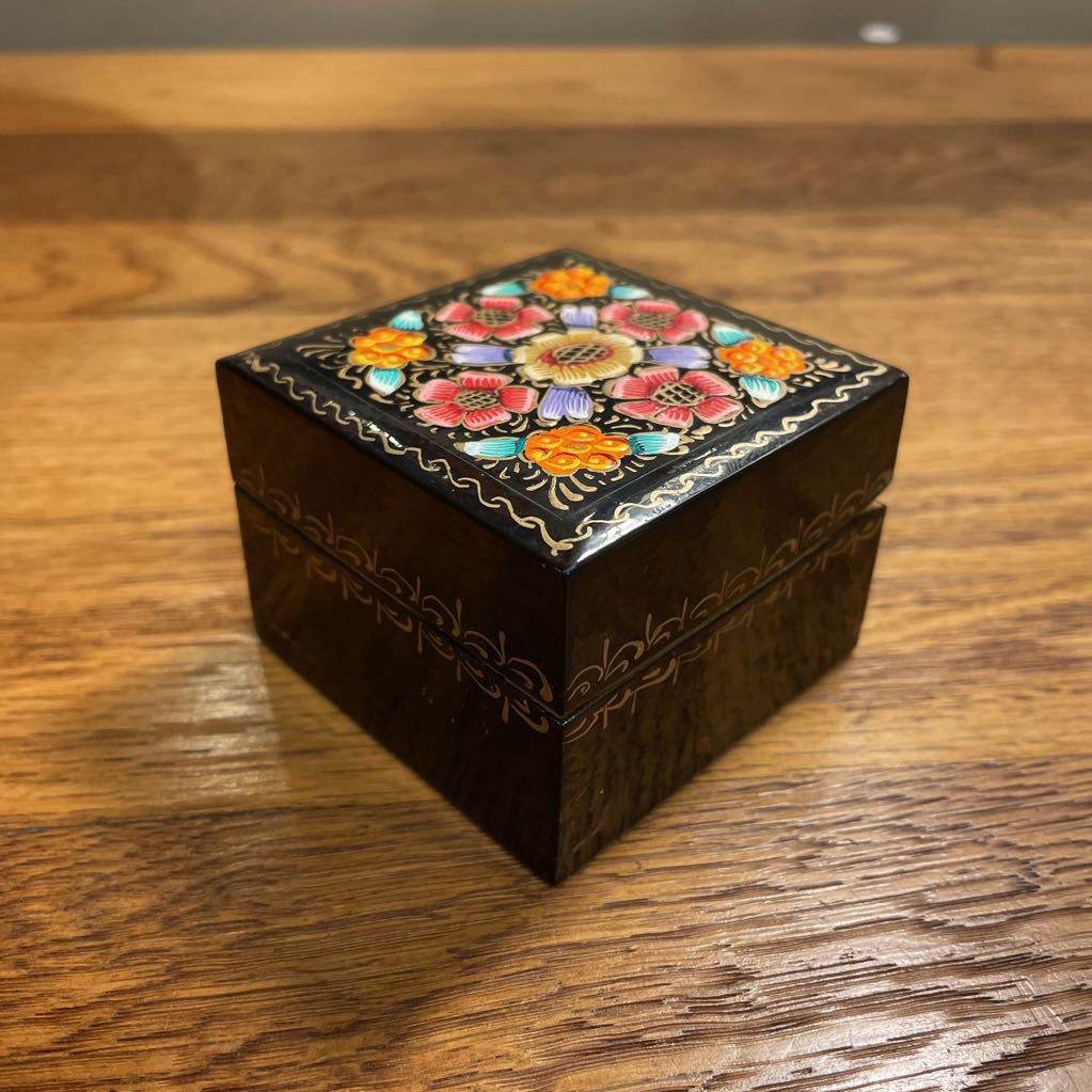Floral Lacquer Box SMALLS