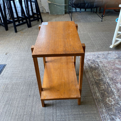 Vintage 2Tier Side Table Plant Stand