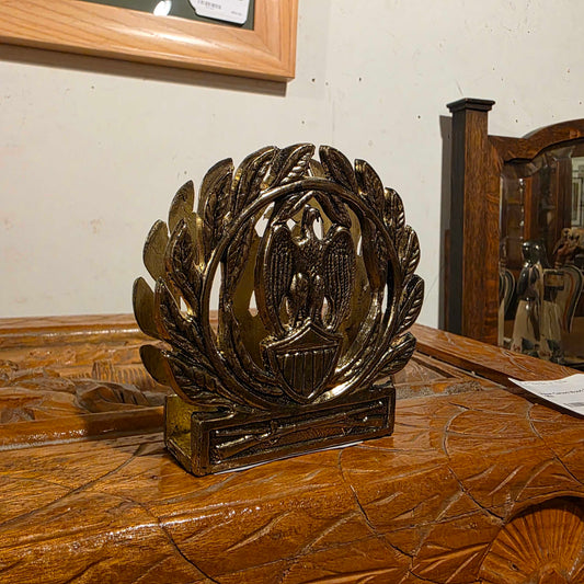 Brass Eagle Letter Holder