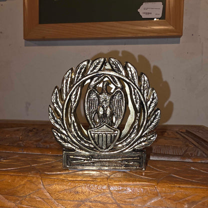 Brass Eagle Letter Holder