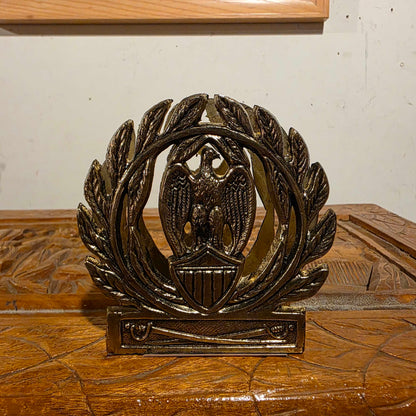 Brass Eagle Letter Holder