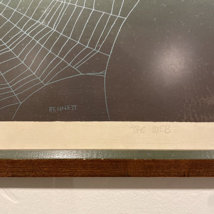 Elton Bennett "The Web" Serigraph