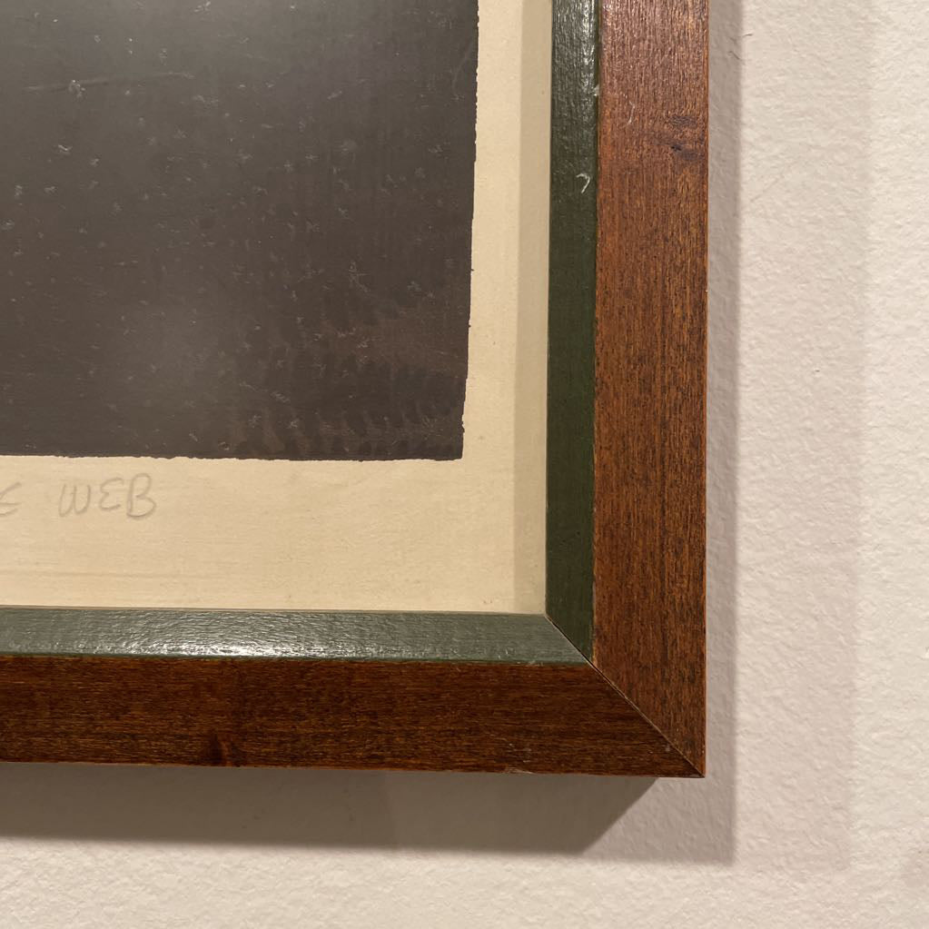 Elton Bennett "The Web" Serigraph