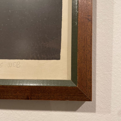 Elton Bennett "The Web" Serigraph