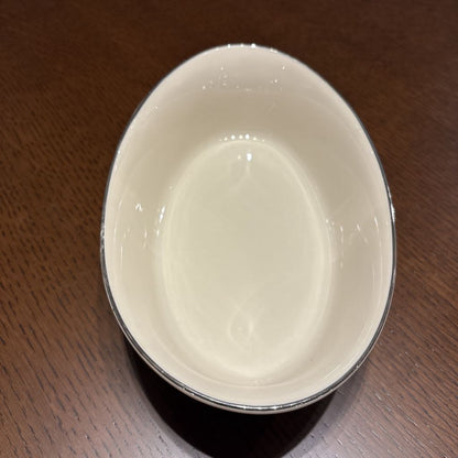 Large Lenox Silver Rim Dish