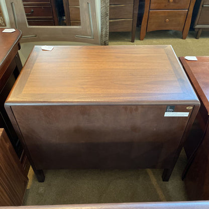 RH Gael Walnut 3 Drawer Nightstand