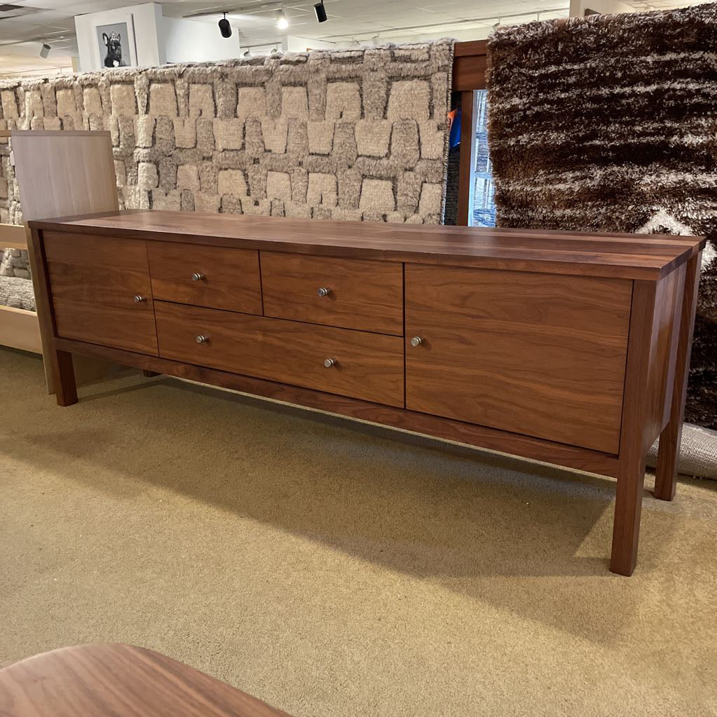 Room & Board Walnut 2 Door 3 Drawer Media Console C MEDIA STANDS