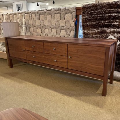 Room & Board Walnut 2 Door 3 Drawer Media Console C MEDIA STANDS
